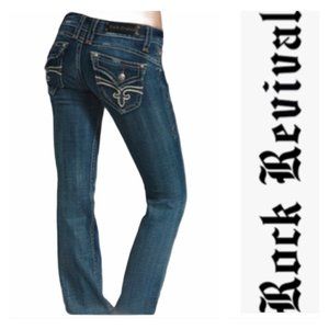 jeans that look like rock revival